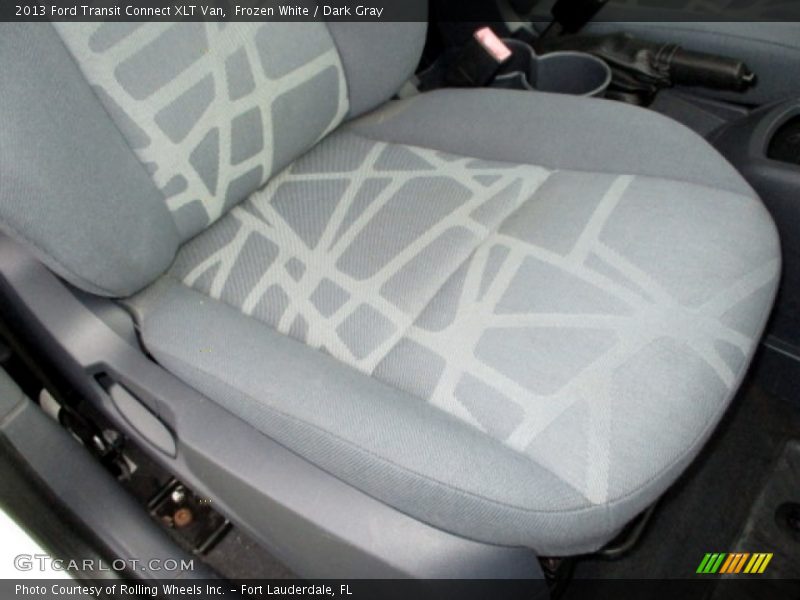 Frozen White / Dark Gray 2013 Ford Transit Connect XLT Van