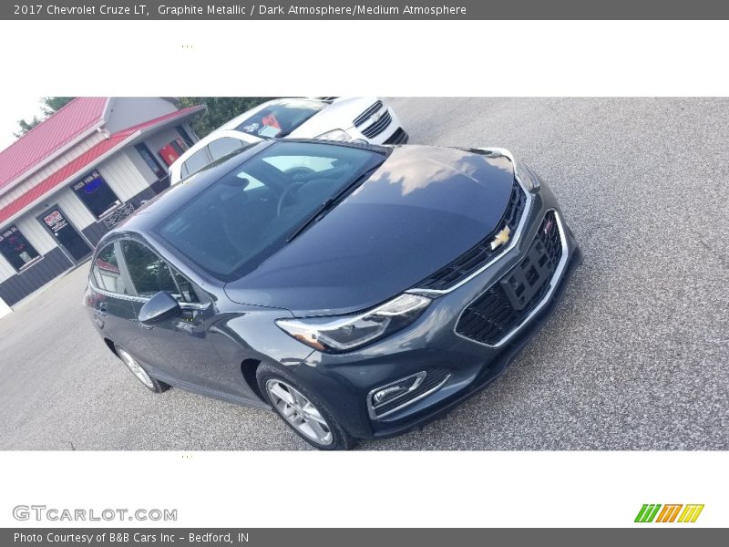 Graphite Metallic / Dark Atmosphere/Medium Atmosphere 2017 Chevrolet Cruze LT
