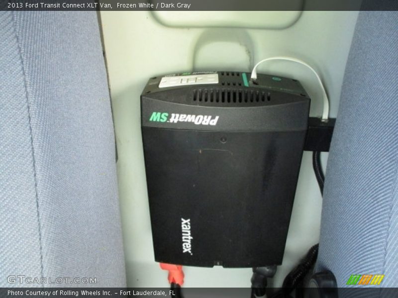Frozen White / Dark Gray 2013 Ford Transit Connect XLT Van