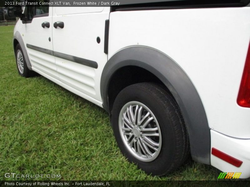 Frozen White / Dark Gray 2013 Ford Transit Connect XLT Van