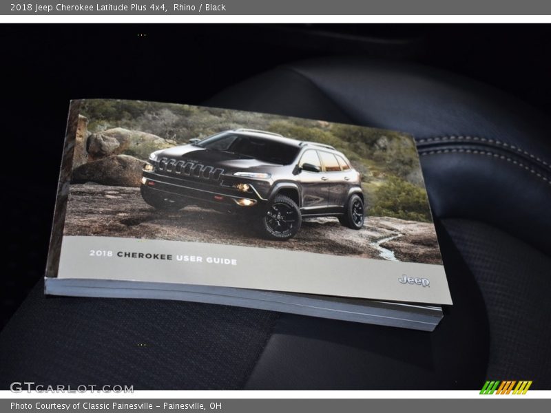 Rhino / Black 2018 Jeep Cherokee Latitude Plus 4x4