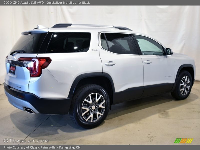Quicksilver Metallic / Jet Black 2020 GMC Acadia SLE AWD