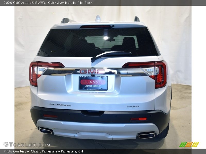 Quicksilver Metallic / Jet Black 2020 GMC Acadia SLE AWD