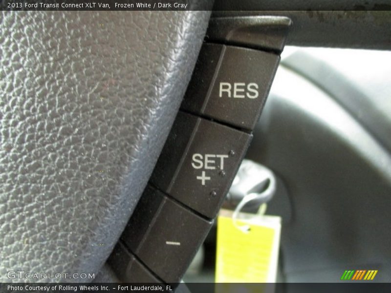 Frozen White / Dark Gray 2013 Ford Transit Connect XLT Van