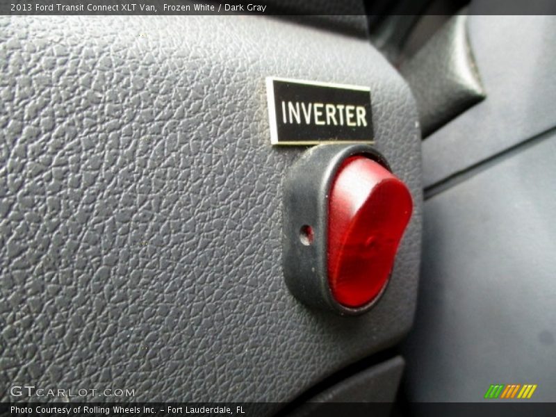 Frozen White / Dark Gray 2013 Ford Transit Connect XLT Van