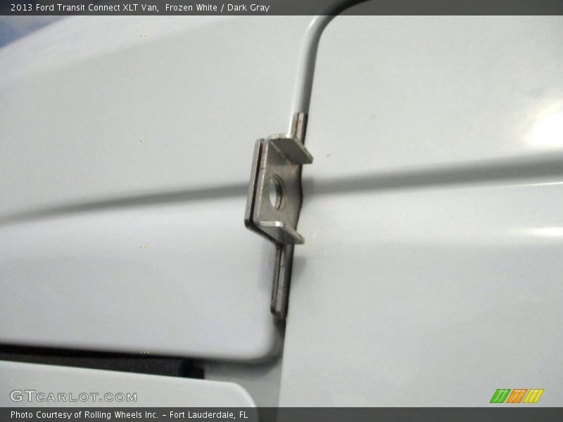 Frozen White / Dark Gray 2013 Ford Transit Connect XLT Van