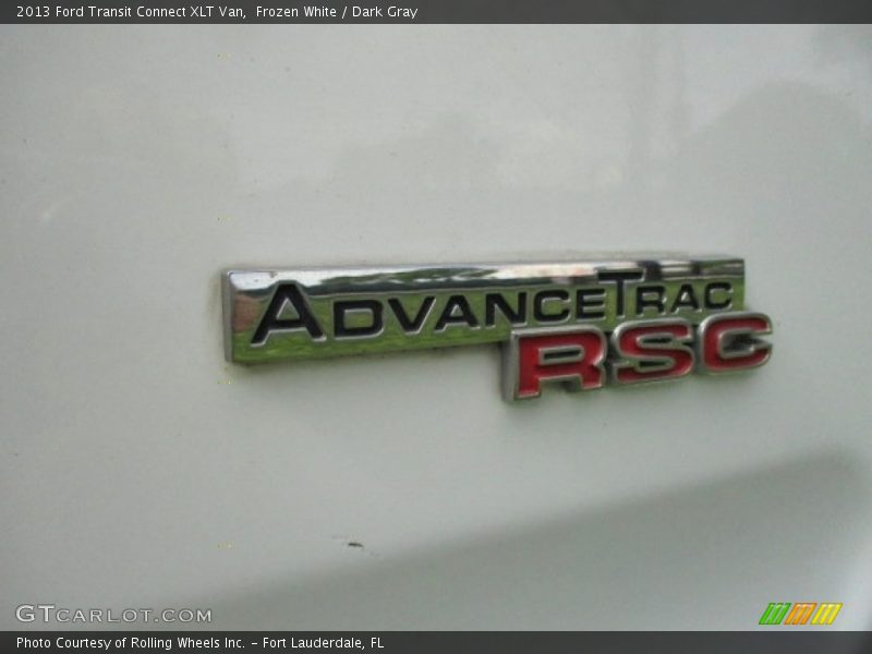 Frozen White / Dark Gray 2013 Ford Transit Connect XLT Van