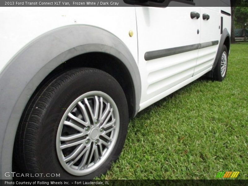 Frozen White / Dark Gray 2013 Ford Transit Connect XLT Van