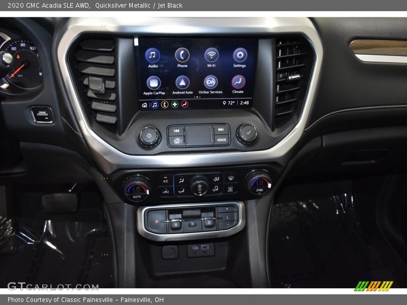 Quicksilver Metallic / Jet Black 2020 GMC Acadia SLE AWD