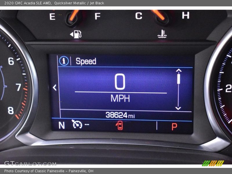 Quicksilver Metallic / Jet Black 2020 GMC Acadia SLE AWD