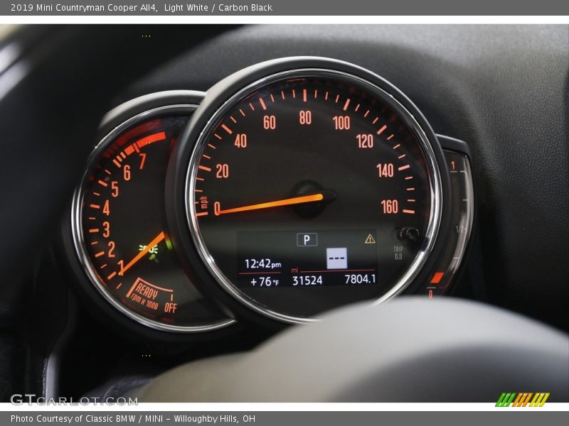 Light White / Carbon Black 2019 Mini Countryman Cooper All4