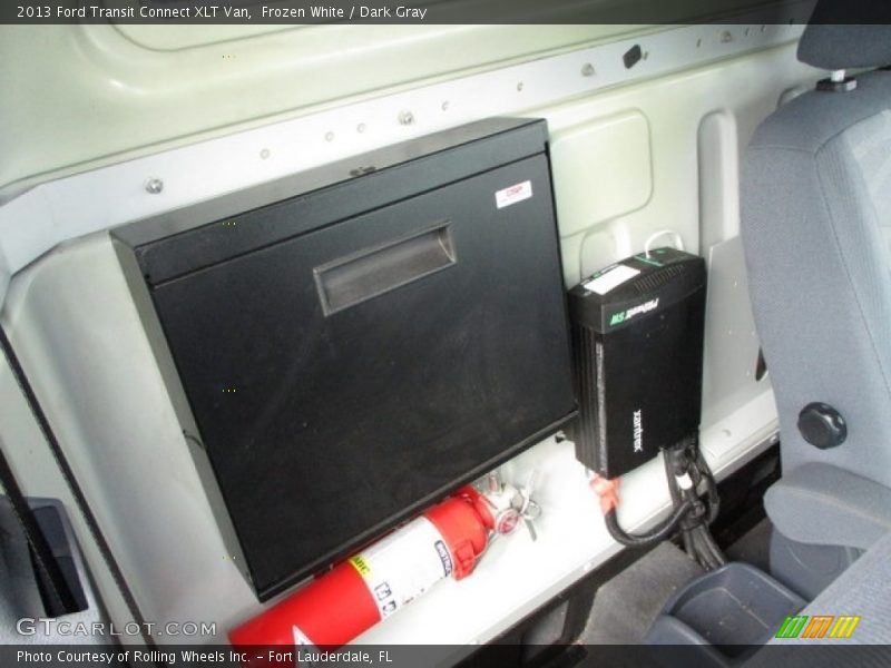 Frozen White / Dark Gray 2013 Ford Transit Connect XLT Van
