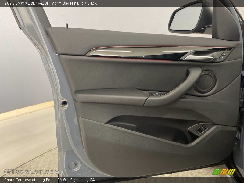 Storm Bay Metallic / Black 2021 BMW X1 sDrive28i