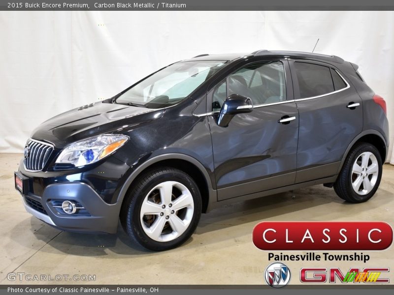 Carbon Black Metallic / Titanium 2015 Buick Encore Premium