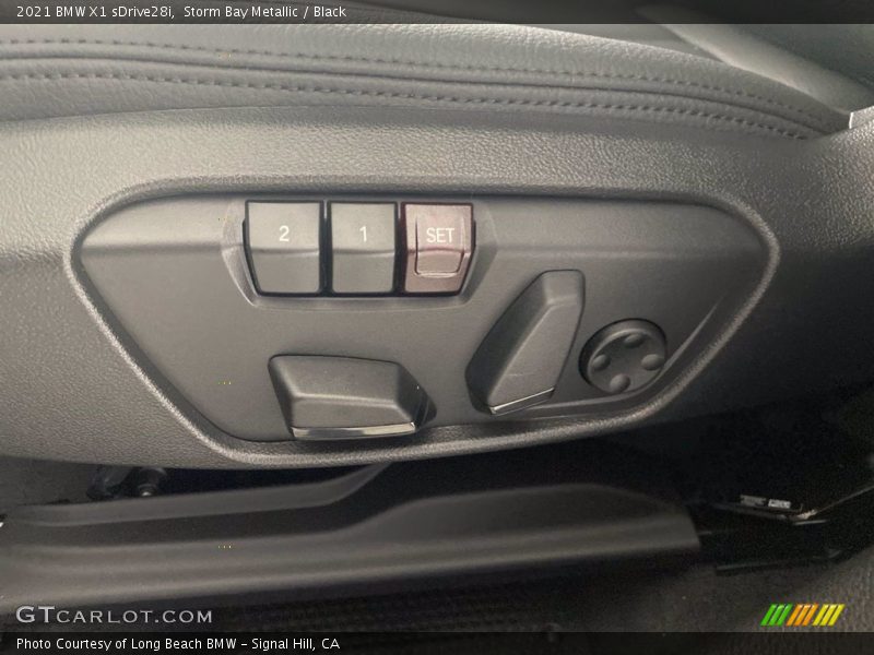 Storm Bay Metallic / Black 2021 BMW X1 sDrive28i