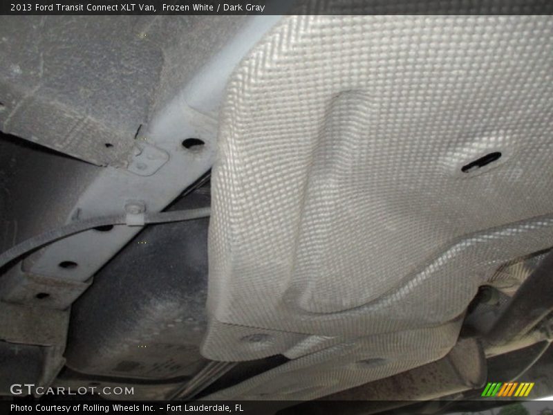 Frozen White / Dark Gray 2013 Ford Transit Connect XLT Van