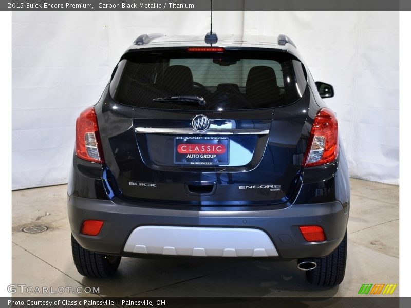 Carbon Black Metallic / Titanium 2015 Buick Encore Premium