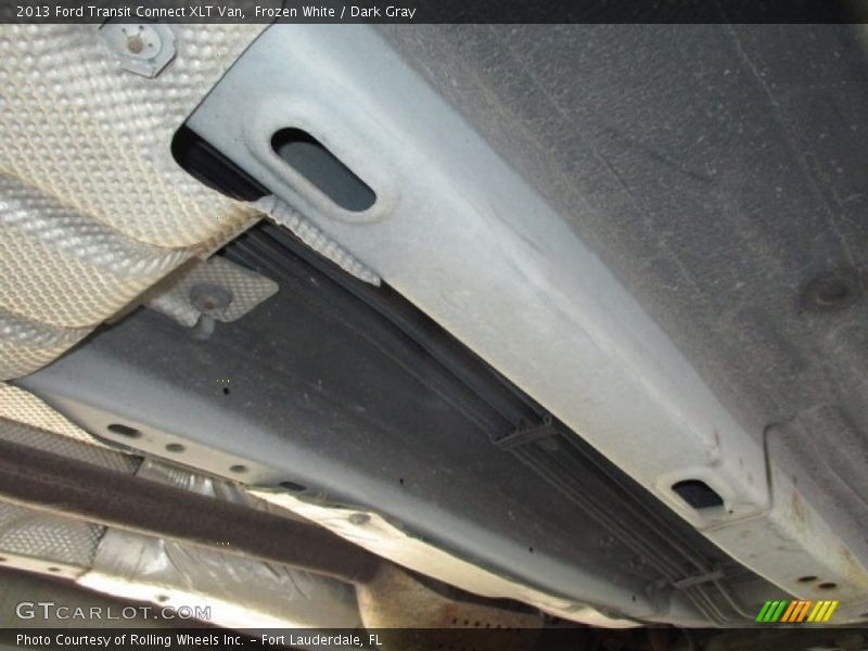 Frozen White / Dark Gray 2013 Ford Transit Connect XLT Van