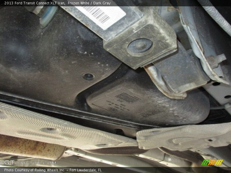 Frozen White / Dark Gray 2013 Ford Transit Connect XLT Van