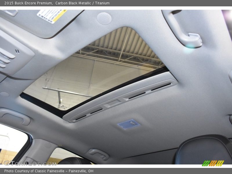 Carbon Black Metallic / Titanium 2015 Buick Encore Premium