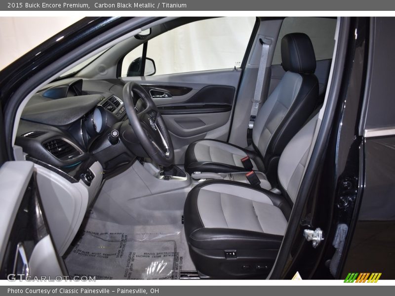 Carbon Black Metallic / Titanium 2015 Buick Encore Premium