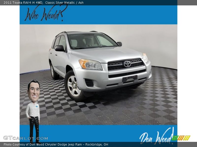 Classic Silver Metallic / Ash 2011 Toyota RAV4 I4 4WD