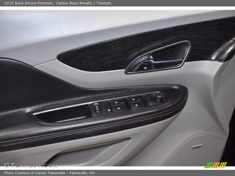 Carbon Black Metallic / Titanium 2015 Buick Encore Premium