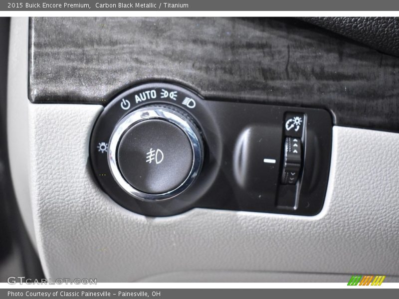 Carbon Black Metallic / Titanium 2015 Buick Encore Premium