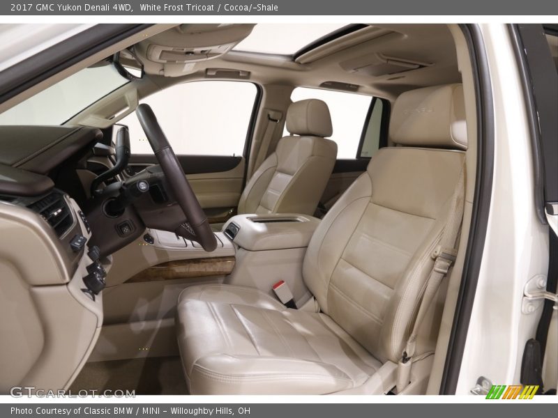 White Frost Tricoat / Cocoa/­Shale 2017 GMC Yukon Denali 4WD