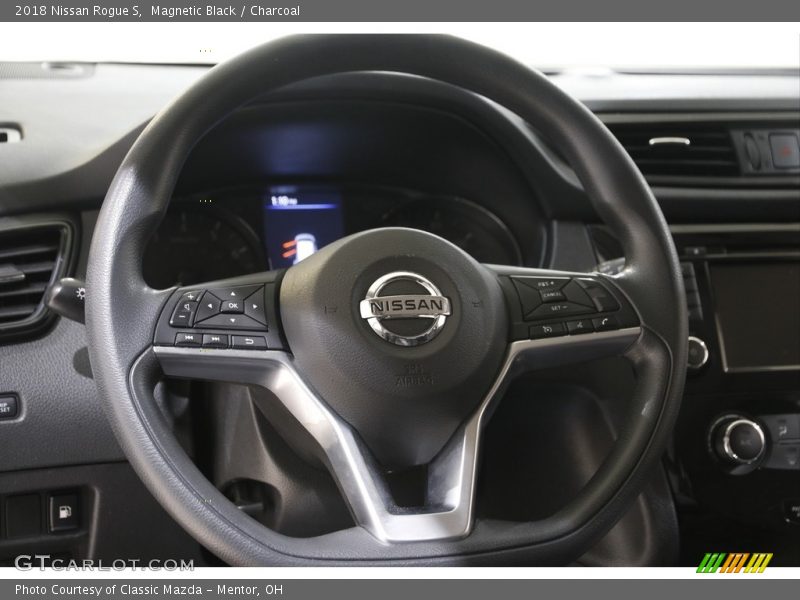 Magnetic Black / Charcoal 2018 Nissan Rogue S