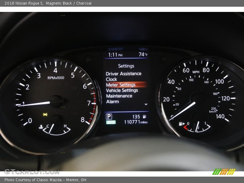Magnetic Black / Charcoal 2018 Nissan Rogue S
