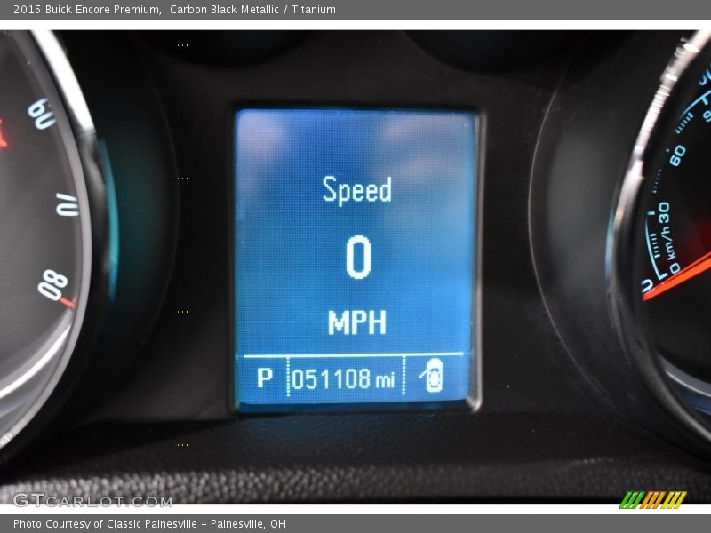 Carbon Black Metallic / Titanium 2015 Buick Encore Premium