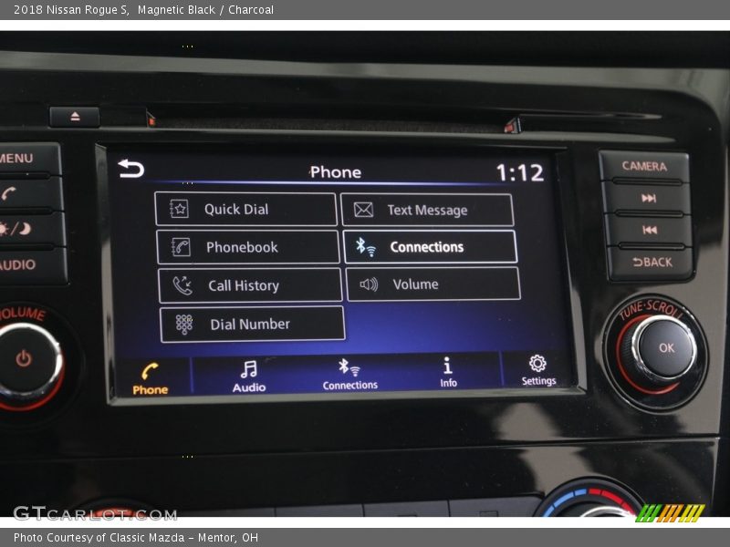 Magnetic Black / Charcoal 2018 Nissan Rogue S