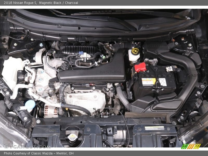 Magnetic Black / Charcoal 2018 Nissan Rogue S