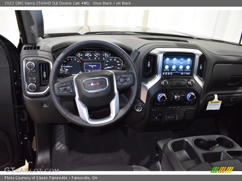 Onyx Black / Jet Black 2022 GMC Sierra 2500HD SLE Double Cab 4WD