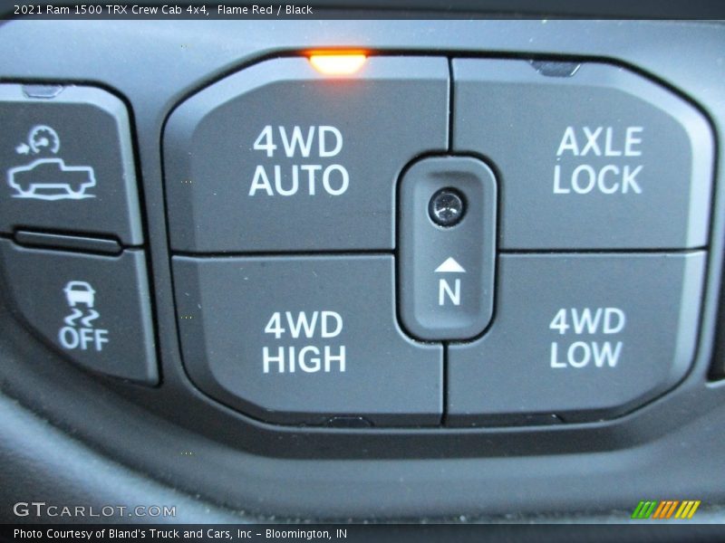 Controls of 2021 1500 TRX Crew Cab 4x4