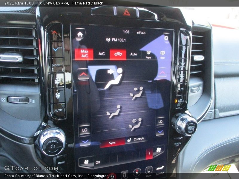 Controls of 2021 1500 TRX Crew Cab 4x4