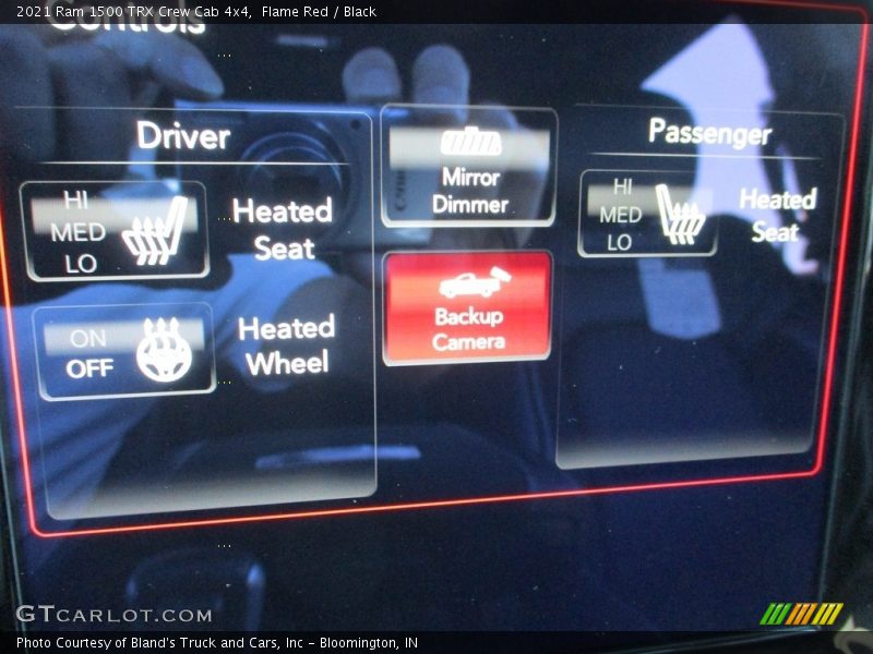 Controls of 2021 1500 TRX Crew Cab 4x4