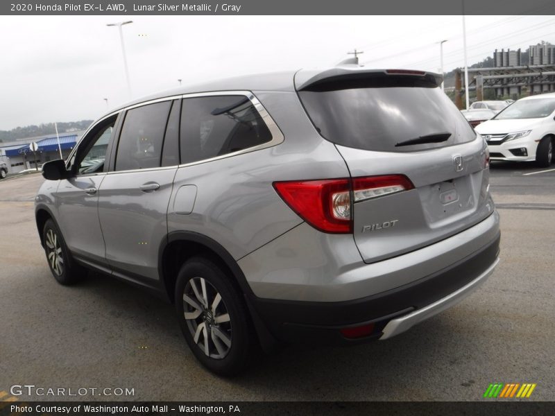 Lunar Silver Metallic / Gray 2020 Honda Pilot EX-L AWD