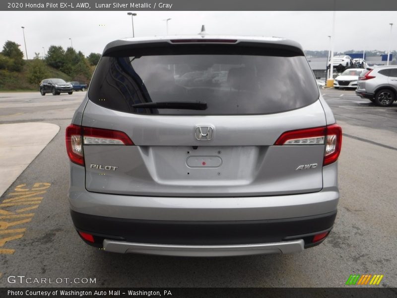 Lunar Silver Metallic / Gray 2020 Honda Pilot EX-L AWD