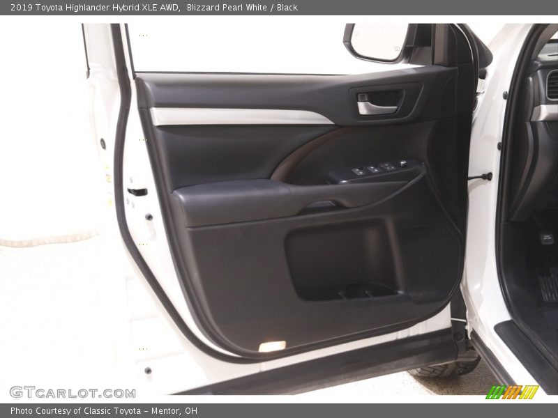 Door Panel of 2019 Highlander Hybrid XLE AWD
