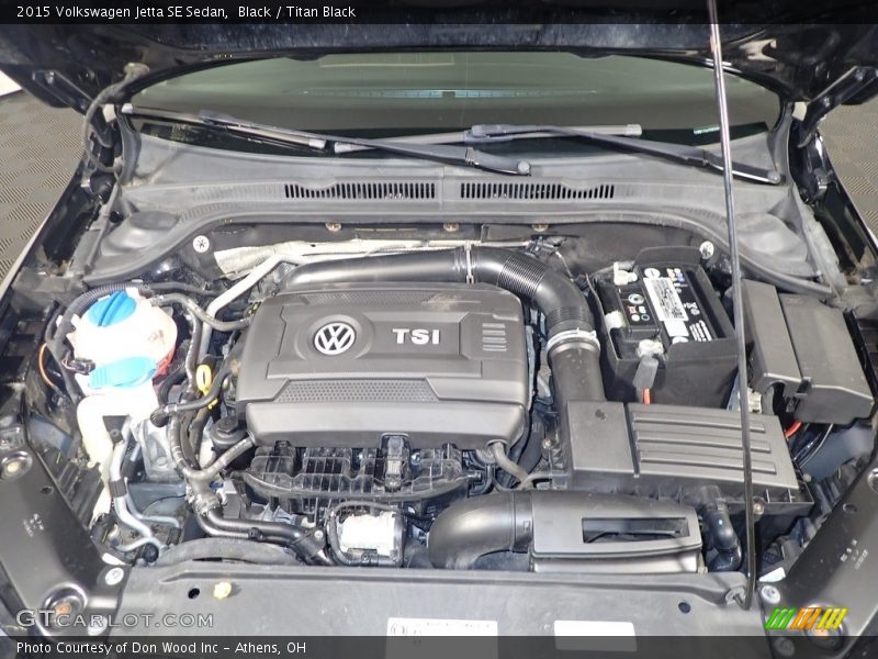  2015 Jetta SE Sedan Engine - 1.8 Liter TSI Turbocharged DOHC 16-Valve 4 Cylinder