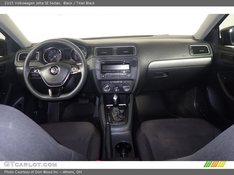 Dashboard of 2015 Jetta SE Sedan