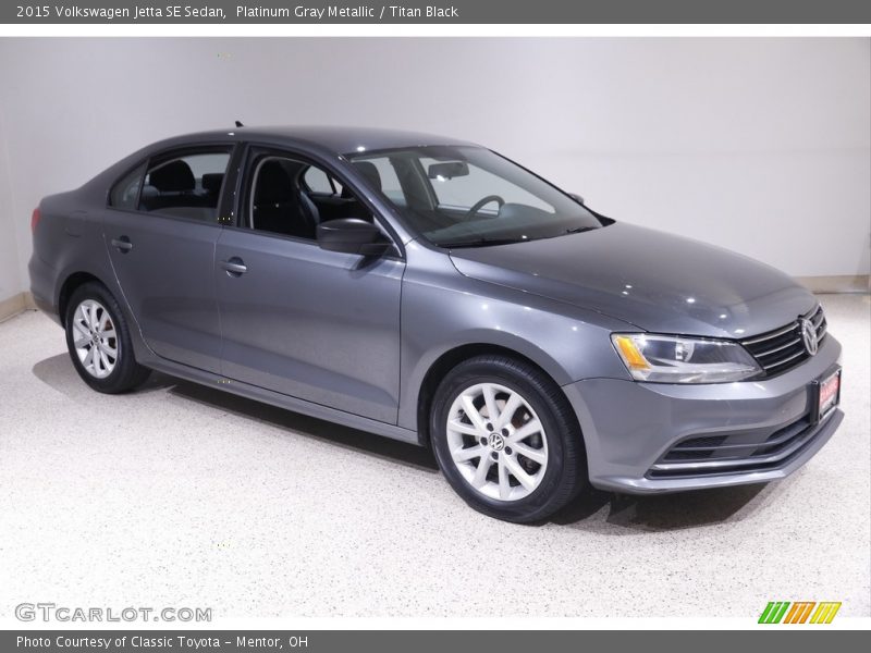 2015 Jetta SE Sedan Platinum Gray Metallic