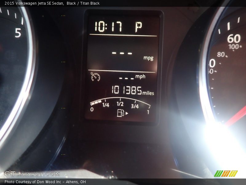 Black / Titan Black 2015 Volkswagen Jetta SE Sedan