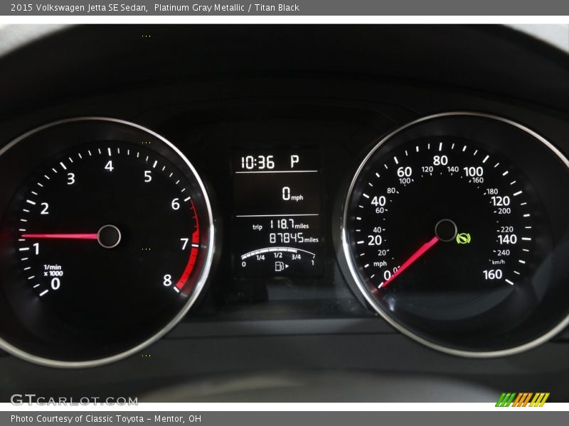  2015 Jetta SE Sedan SE Sedan Gauges