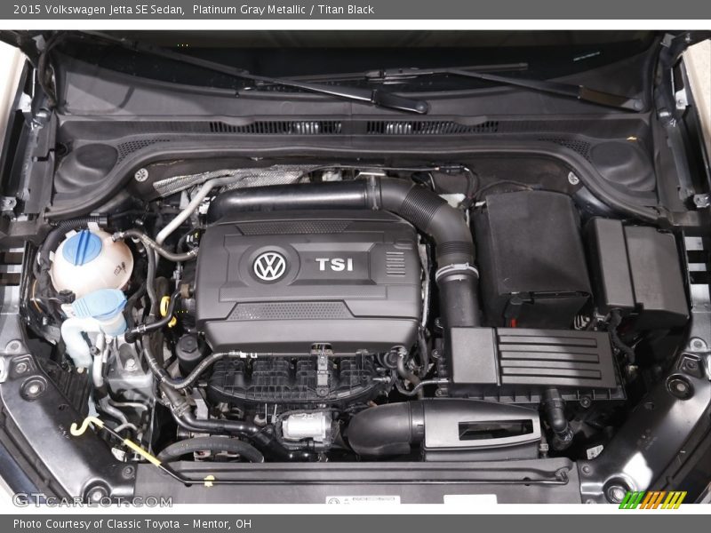  2015 Jetta SE Sedan Engine - 1.8 Liter TSI Turbocharged DOHC 16-Valve 4 Cylinder