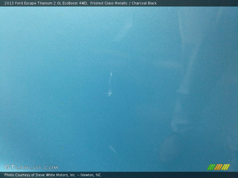Frosted Glass Metallic / Charcoal Black 2013 Ford Escape Titanium 2.0L EcoBoost 4WD