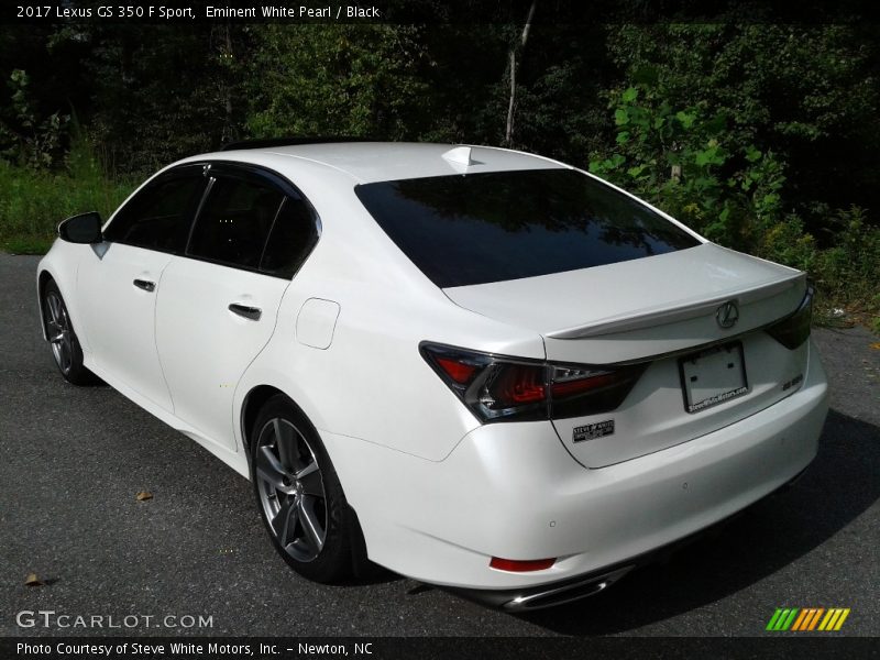 Eminent White Pearl / Black 2017 Lexus GS 350 F Sport