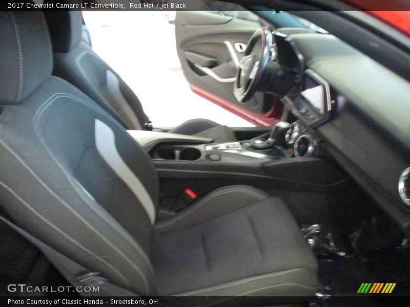Red Hot / Jet Black 2017 Chevrolet Camaro LT Convertible